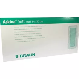 ASKINA Apósito blando 9x20 cm estéril, 30 uds