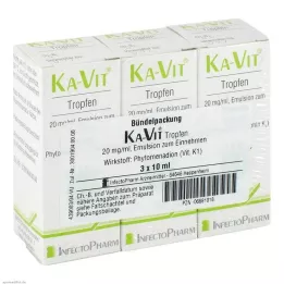 KA VIT Gotas, 3X10 ml