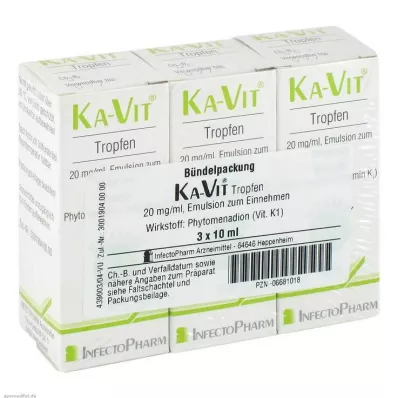 KA VIT Gotas, 3X10 ml KA VIT Gotas, 3X10 ml