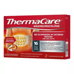 THERMACARE Vendas para la espalda S-XL para aliviar el dolor, 2 uds