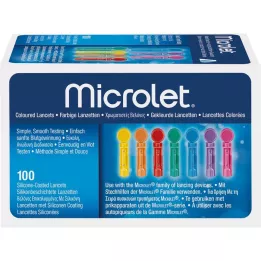 MICROLET Lancetas, 100 uds
