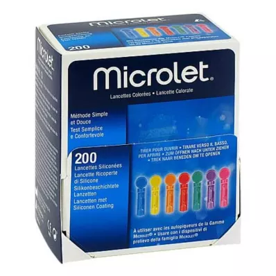 Lancetas Microlet®, 200 piezas