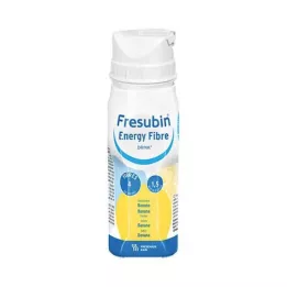 FRESUBIN ENERGY Fibra DRINK Plátano Botella de bebida, 4X200 ml