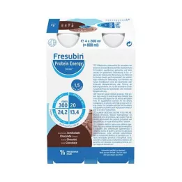 FRESUBIN PROTEIN Energía DRINK Bebida de chocolate 6X4X200 ml