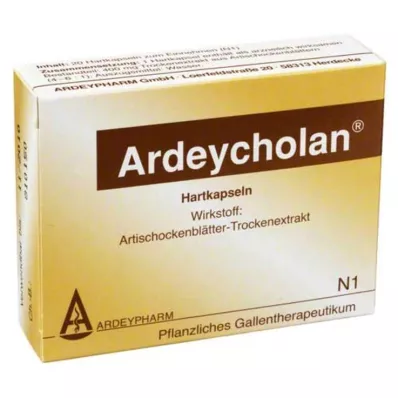 Cápsulas duras de Ardeycholan, 20 piezas