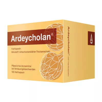 Cápsulas duras de Ardeycholan, 100 piezas