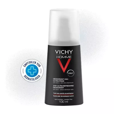 VICHY HOMME Desodorante en pulverizador, 100 ml VICHY HOMME Desodorante en pulverizador, 100 ml