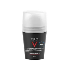 VICHY HOMME Deo roll-on para pieles sensibles, 50 ml