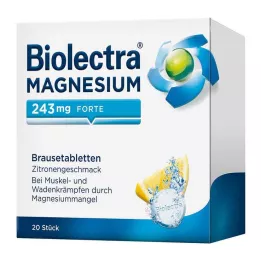 BIOLECTRA Magnesio 243 mg forte Limón Br. tbl, 20 uds