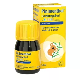 PINIMENTHOL Baño frío para niños a partir de 2 años Eucalipto, 30 ml