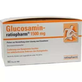 GLUCOSAMIN-RATIOPHARM 1500 mg Plv.z.H.e.L.z.Einn., 90 uds