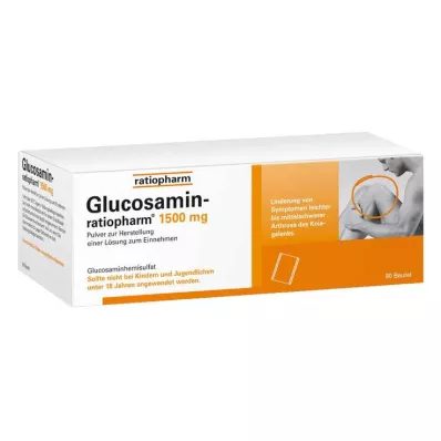 GLUCOSAMIN-RATIOPHARM 1500 mg Plv.z.H.e.L.z.Einn., 90 uds