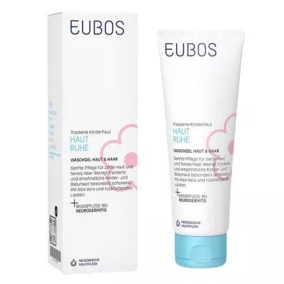 EUBOS KINDER Gel lavante Skin Rest, 125 ml