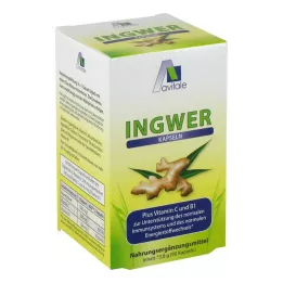 INGWER 500 mg cápsulas+vitamina B1+C, 90 uds