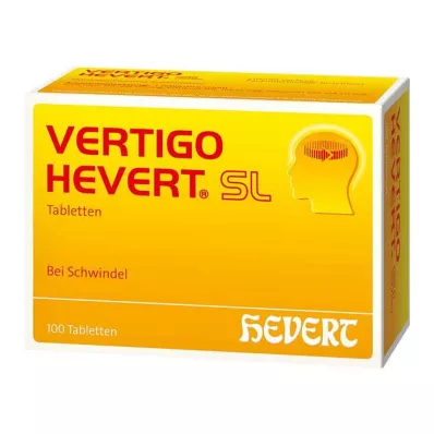 VERTIGO HEVERT SL Comprimidos, 100 uds