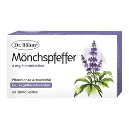 DR.BÖHM Pimienta de Monje 4 mg Comprimidos recubiertos con película, 60 Cápsulas