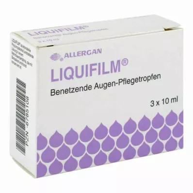 LIQUIFILM Gotas humectantes, 3X10 ml
