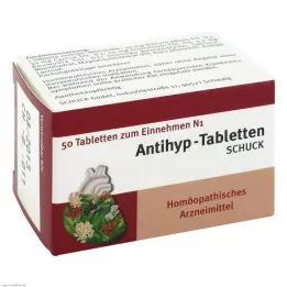ANTIHYP Pastillas Schuck, 50 unidades
