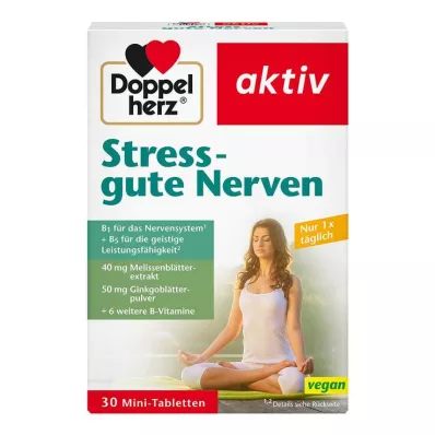 DOPPELHERZ Comprimidos Stress nervios buenos, 30 uds