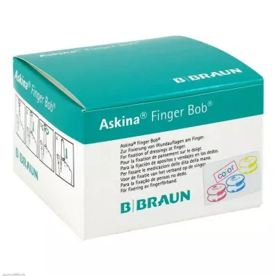 Askina Finger Bob coloreado, 50 piezas
