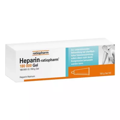 Heparina ratiopharm® 180.000 gel, 150 g