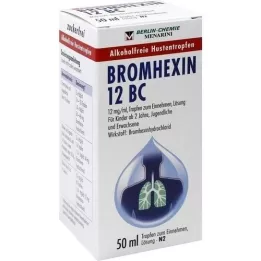 BROMHEXIN 12 BC Gotas orales, 50 ml
