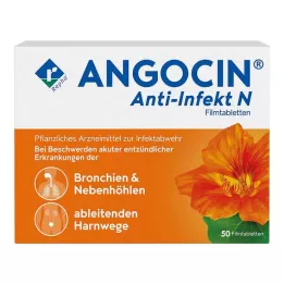 ANGOCIN Anti Infekt N Comprimidos recubiertos con película, 50 Cápsulas