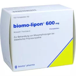 BIOMO-lipon 600 mg comprimidos recubiertos con película, 100 uds