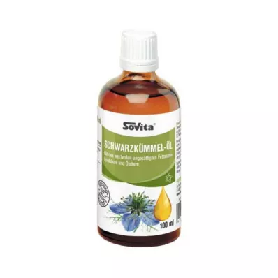 SOVITA Aceite de comino negro, 100 ml