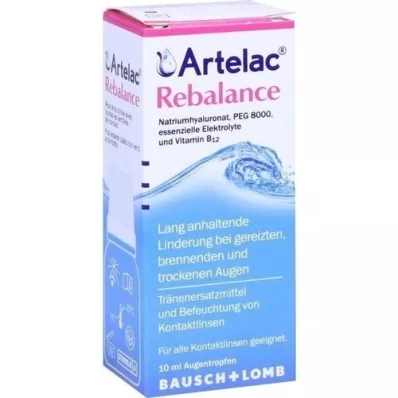 ARTELAC Gotas oculares Rebalance, 10 ml