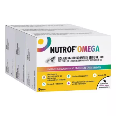 Cápsulas de Nutrof Omega, 3x30 st
