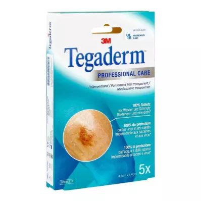 TEGADERM Lámina 4,4x4,4 cm 1622NP, 5 uds