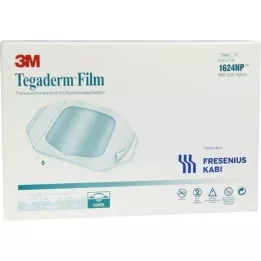 TEGADERM Película 6x7 cm 1624NP, 5 uds