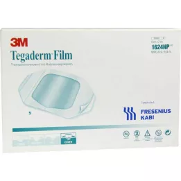 TEGADERM Película 6x7 cm 1624NP, 5 uds