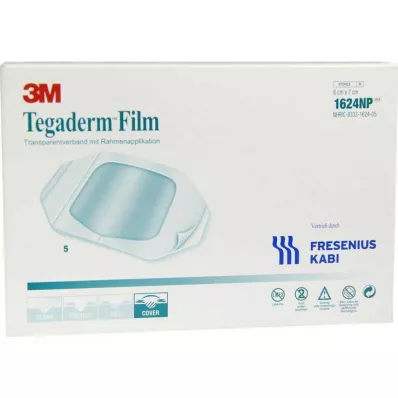 TEGADERM Película 6x7 cm 1624NP, 5 uds