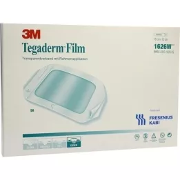 TEGADERM Película 10x12 cm 1626W, 50 uds