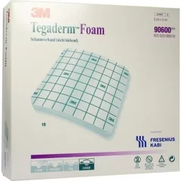 TEGADERM Apósito de espuma FK 5x5 cm 90600, 10 uds