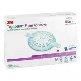 TEGADERM Espuma adhesiva FK 10x11 cm oval 90611, 10 uds