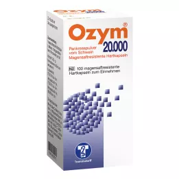 OZYM 20.000 cápsulas duras con recubrimiento entérico, 100 uds