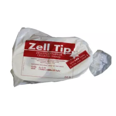 ZELLSTOFFTUPFER 4x5 cm, 2X500 uds