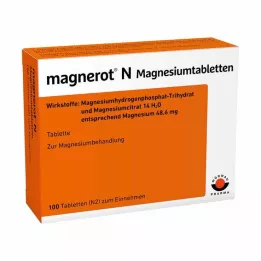 MAGNEROT N Comprimidos de magnesio, 100 uds