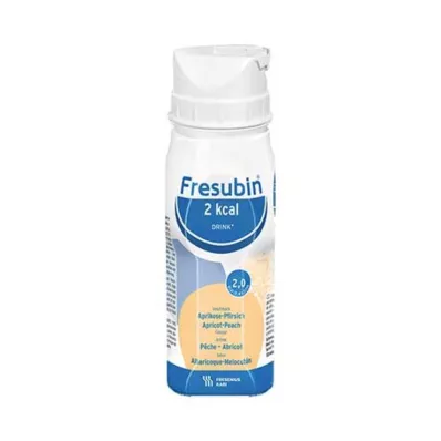 FRESUBIN 2 kcal DRINK Bebida de albaricoque y melocotón, 4X200 ml