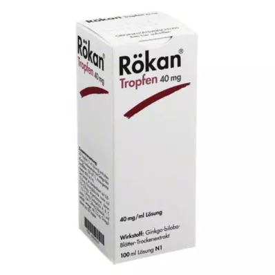 RÖKAN Gotas 40 mg, 100 ml