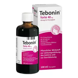 TEBONIN forte 40 mg solución, 100 ml