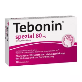 TEBONIN comprimidos recubiertos especiales de 80 mg, 30 unidades