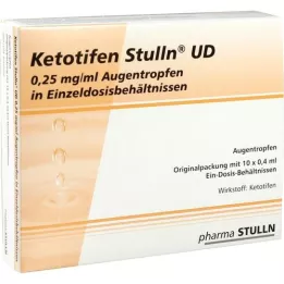 KETOTIFEN Stulln UD Gotas oculares monodosis pip., 10X0,4 ml