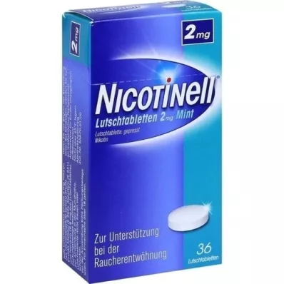 NICOTINELL Pastillas 2 mg Menta, 36 uds