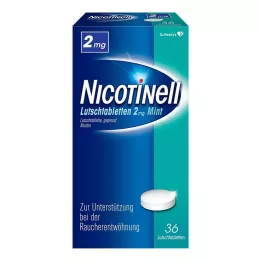 NICOTINELL Pastillas 2 mg Menta, 36 uds