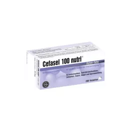 CEFASEL 100 pastillas de selenio nutri, 200 unidades