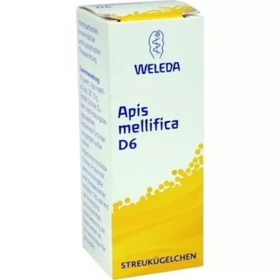 APIS MELLIFICA D 6 glóbulos, 10 g